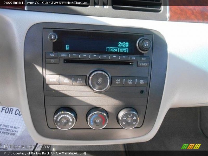 Quicksilver Metallic / Titanium 2009 Buick Lucerne CX