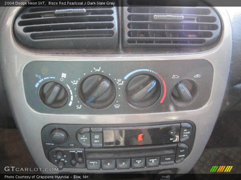 Blaze Red Pearlcoat / Dark Slate Gray 2004 Dodge Neon SXT
