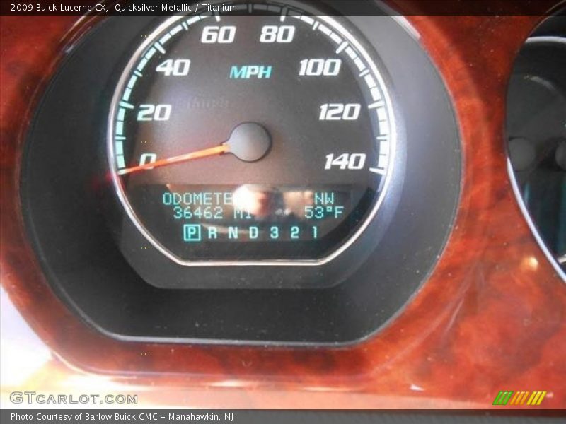 Quicksilver Metallic / Titanium 2009 Buick Lucerne CX