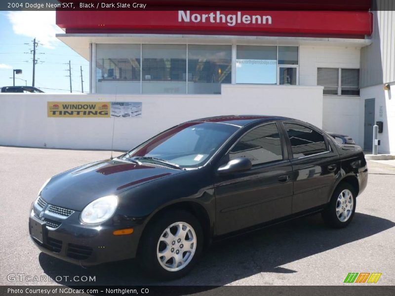 Black / Dark Slate Gray 2004 Dodge Neon SXT