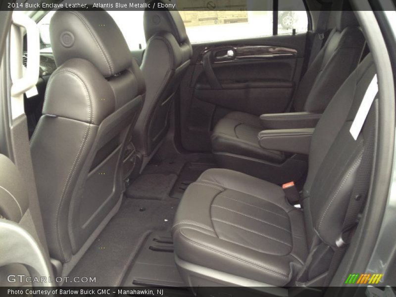 Atlantis Blue Metallic / Ebony 2014 Buick Enclave Leather