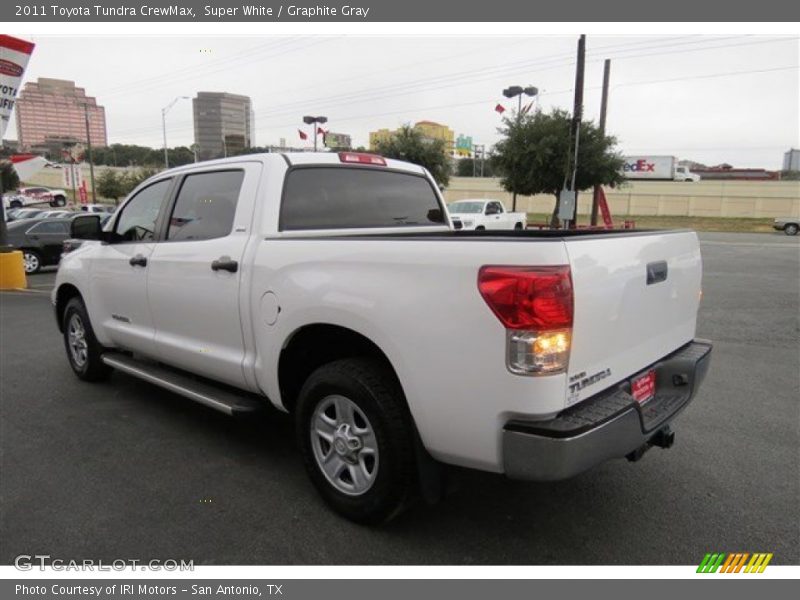 Super White / Graphite Gray 2011 Toyota Tundra CrewMax