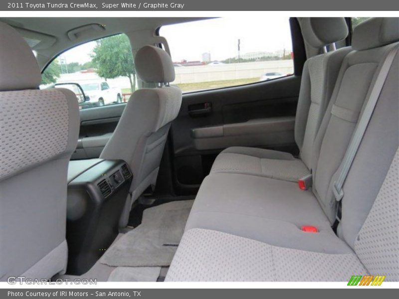 Super White / Graphite Gray 2011 Toyota Tundra CrewMax
