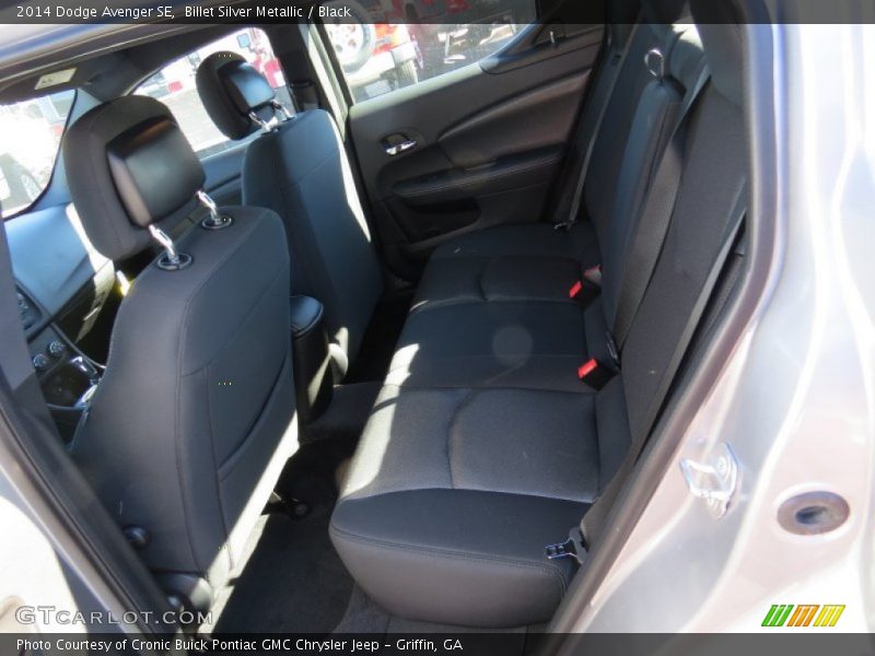 Billet Silver Metallic / Black 2014 Dodge Avenger SE