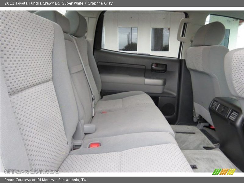 Super White / Graphite Gray 2011 Toyota Tundra CrewMax