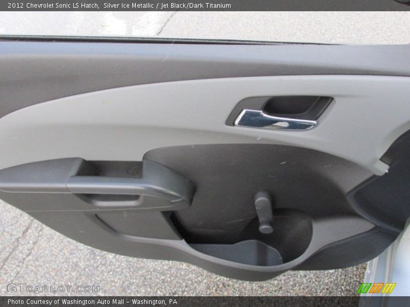 Silver Ice Metallic / Jet Black/Dark Titanium 2012 Chevrolet Sonic LS Hatch
