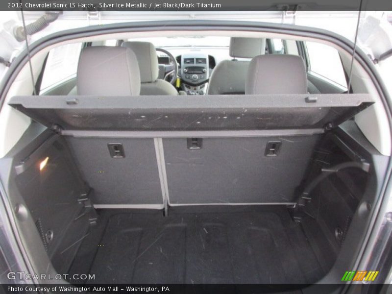 Silver Ice Metallic / Jet Black/Dark Titanium 2012 Chevrolet Sonic LS Hatch