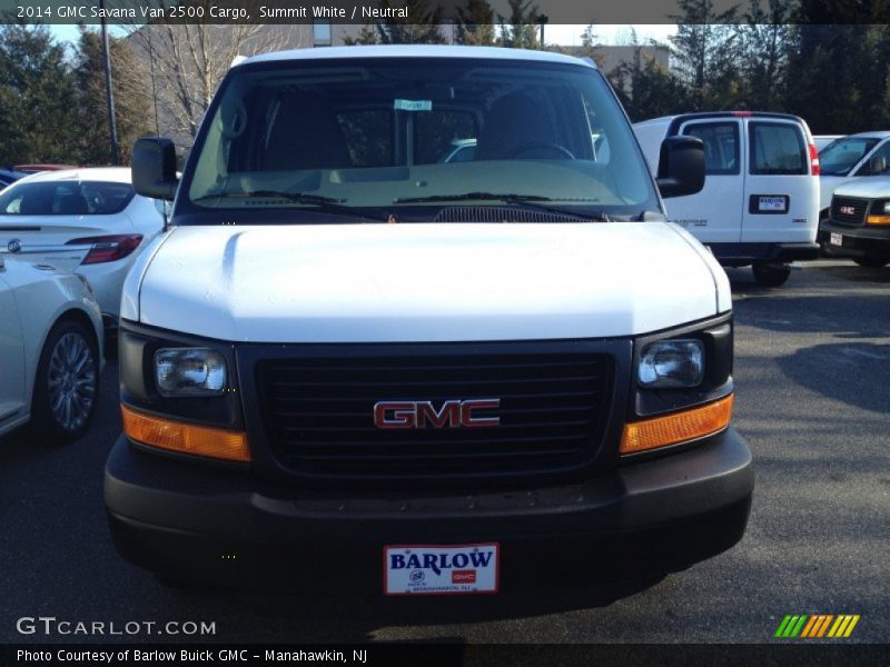 Summit White / Neutral 2014 GMC Savana Van 2500 Cargo