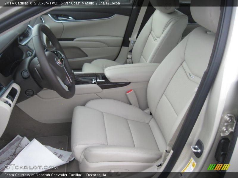 Silver Coast Metallic / Shale/Cocoa 2014 Cadillac XTS Luxury FWD