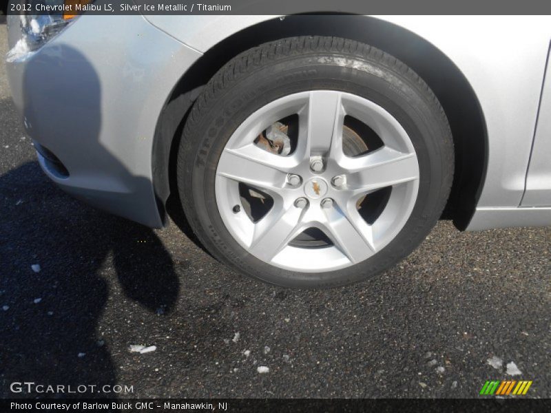 Silver Ice Metallic / Titanium 2012 Chevrolet Malibu LS