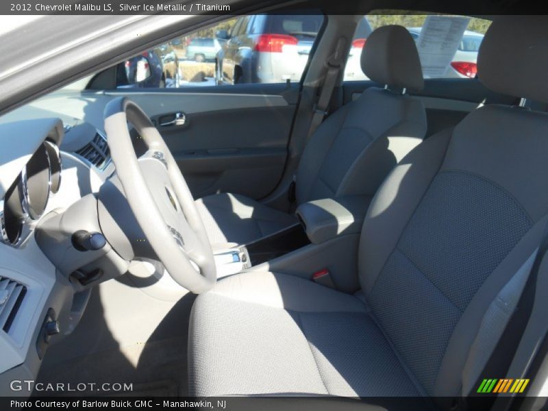 Silver Ice Metallic / Titanium 2012 Chevrolet Malibu LS