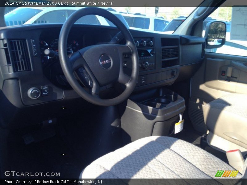 Summit White / Neutral 2014 GMC Savana Van 2500 Cargo