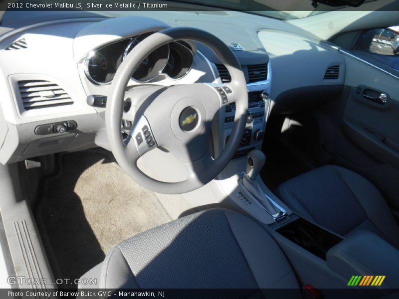 Silver Ice Metallic / Titanium 2012 Chevrolet Malibu LS