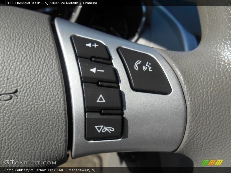 Silver Ice Metallic / Titanium 2012 Chevrolet Malibu LS