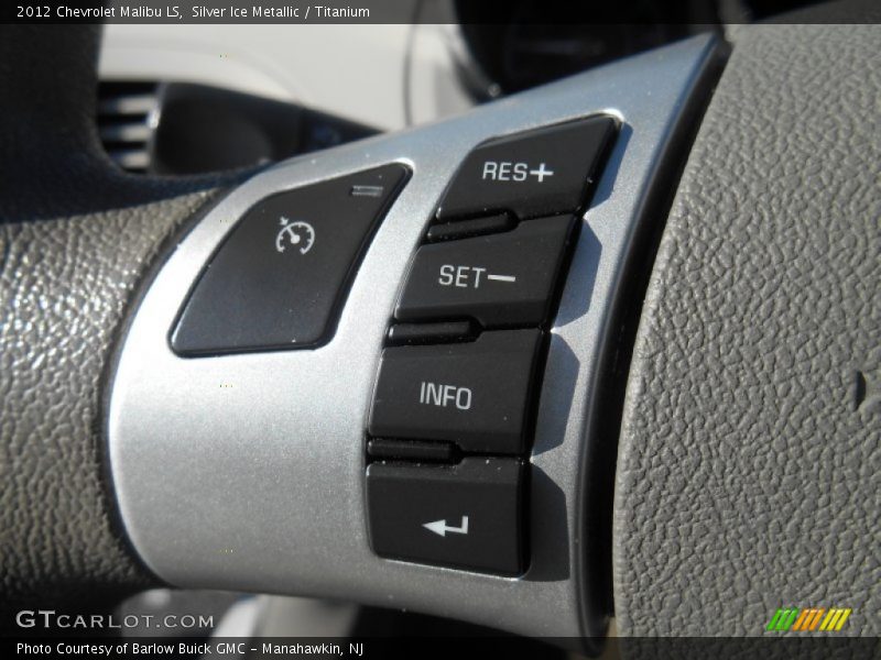 Silver Ice Metallic / Titanium 2012 Chevrolet Malibu LS