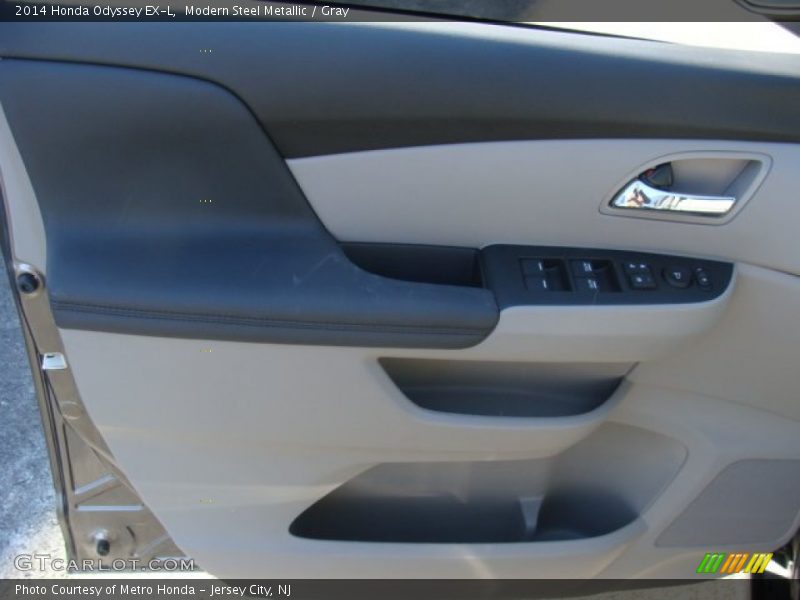 Modern Steel Metallic / Gray 2014 Honda Odyssey EX-L