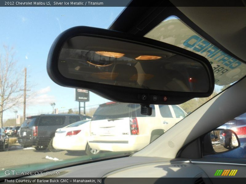Silver Ice Metallic / Titanium 2012 Chevrolet Malibu LS