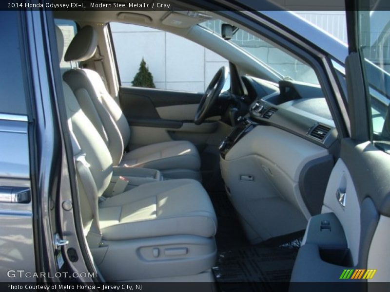Modern Steel Metallic / Gray 2014 Honda Odyssey EX-L