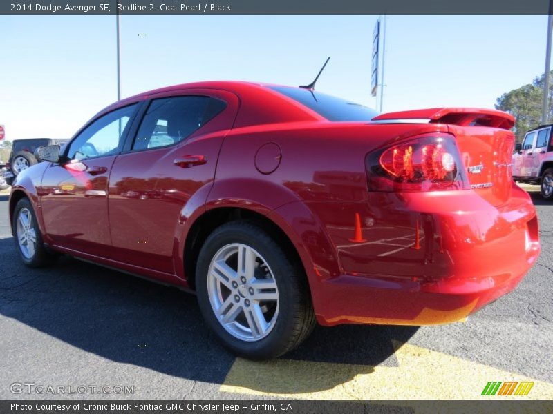 Redline 2-Coat Pearl / Black 2014 Dodge Avenger SE
