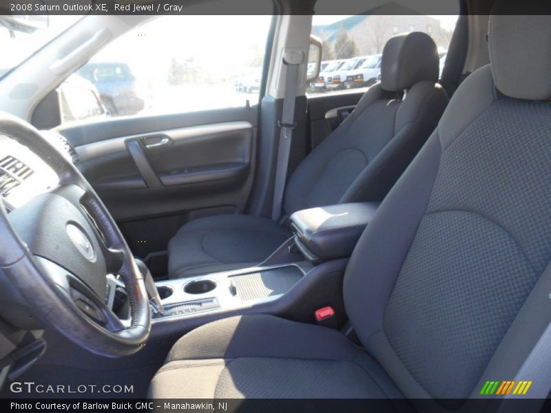 Red Jewel / Gray 2008 Saturn Outlook XE