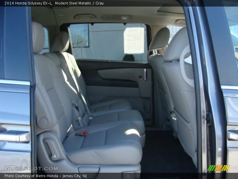 Modern Steel Metallic / Gray 2014 Honda Odyssey EX-L