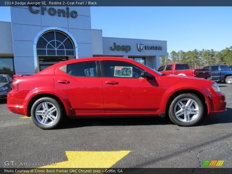 Redline 2-Coat Pearl / Black 2014 Dodge Avenger SE