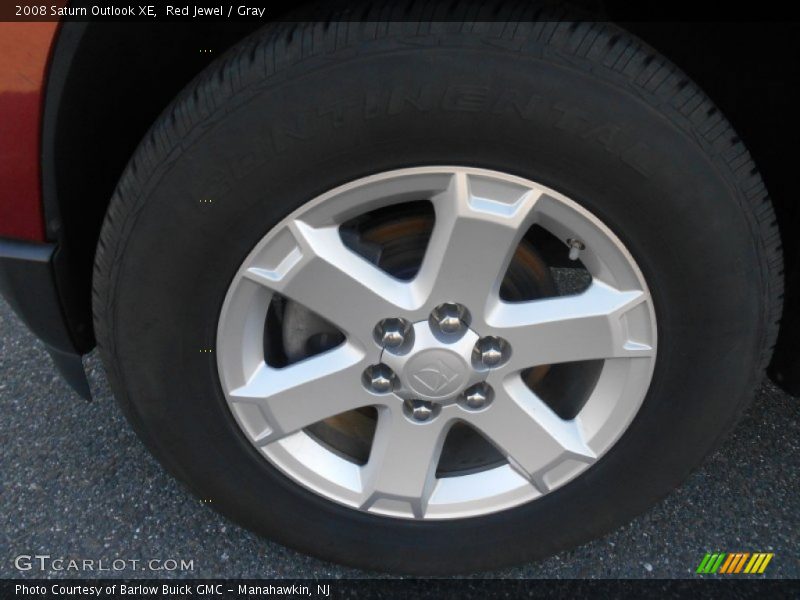 Red Jewel / Gray 2008 Saturn Outlook XE