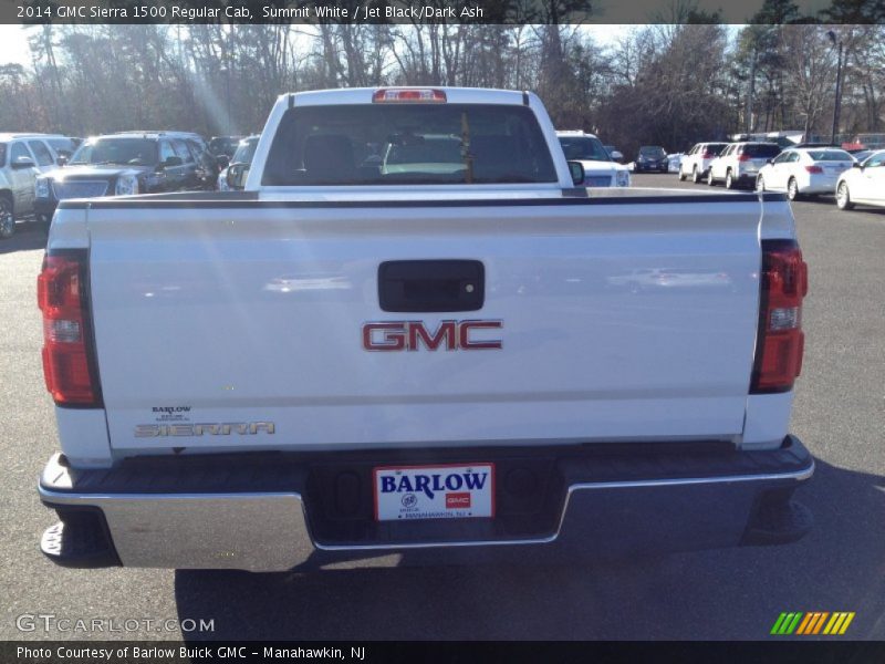Summit White / Jet Black/Dark Ash 2014 GMC Sierra 1500 Regular Cab