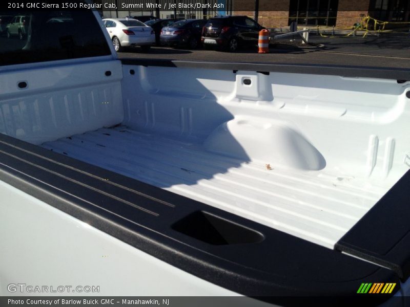Summit White / Jet Black/Dark Ash 2014 GMC Sierra 1500 Regular Cab
