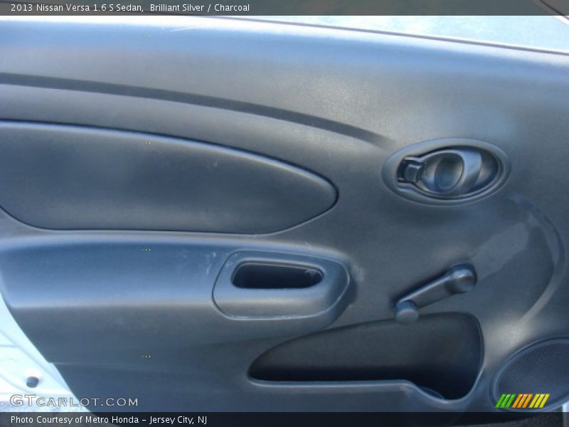 Brilliant Silver / Charcoal 2013 Nissan Versa 1.6 S Sedan