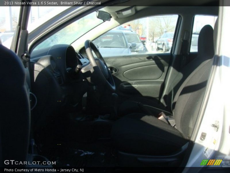 Brilliant Silver / Charcoal 2013 Nissan Versa 1.6 S Sedan