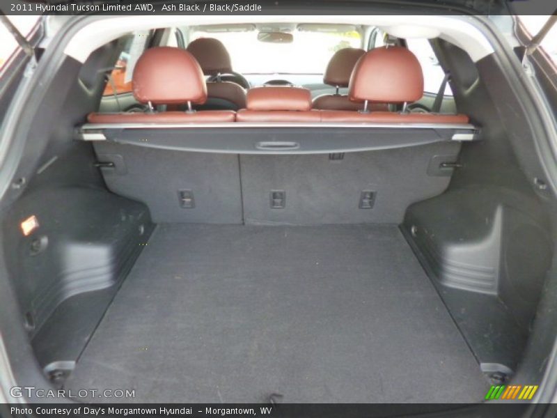 Ash Black / Black/Saddle 2011 Hyundai Tucson Limited AWD