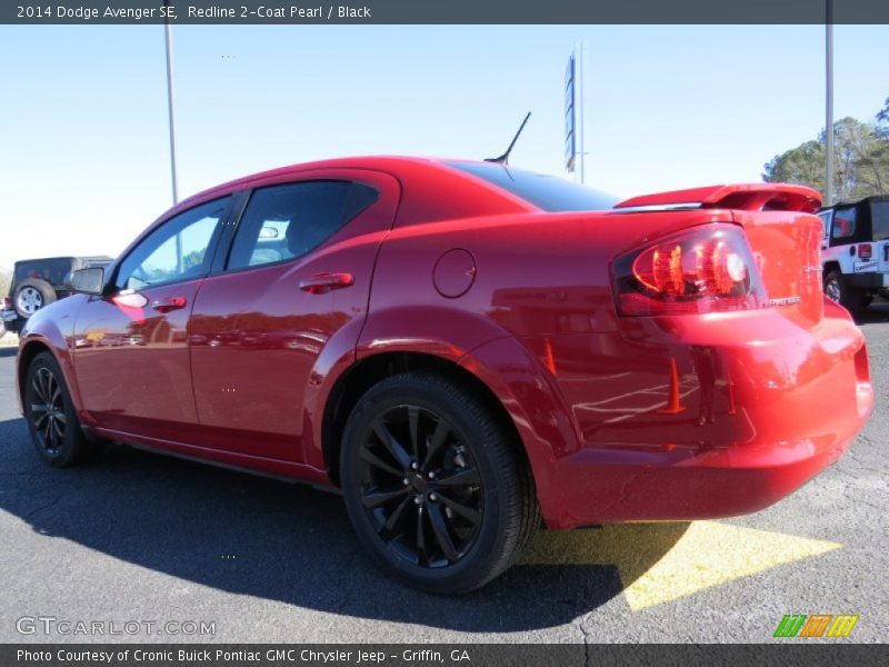 Redline 2-Coat Pearl / Black 2014 Dodge Avenger SE