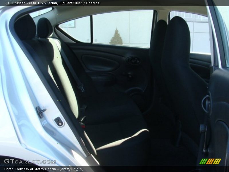Brilliant Silver / Charcoal 2013 Nissan Versa 1.6 S Sedan
