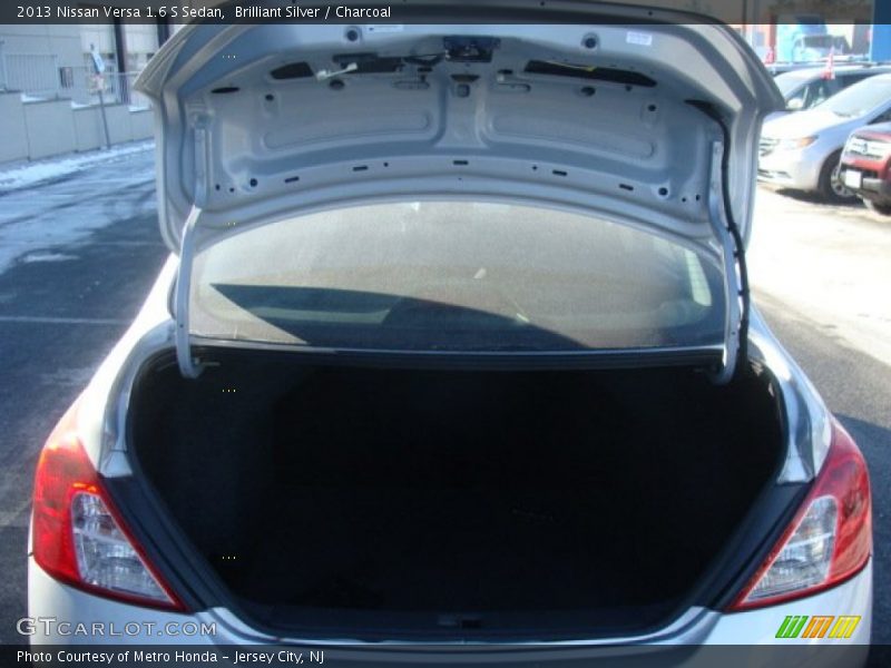 Brilliant Silver / Charcoal 2013 Nissan Versa 1.6 S Sedan