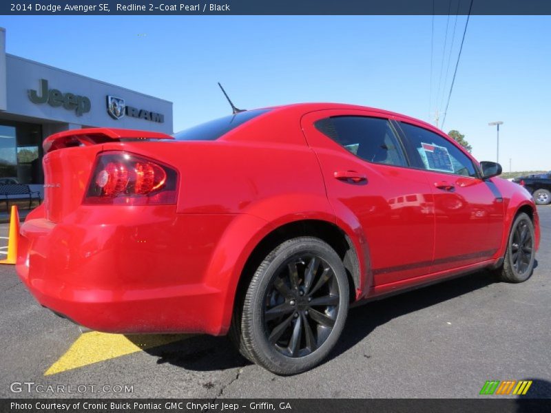 Redline 2-Coat Pearl / Black 2014 Dodge Avenger SE