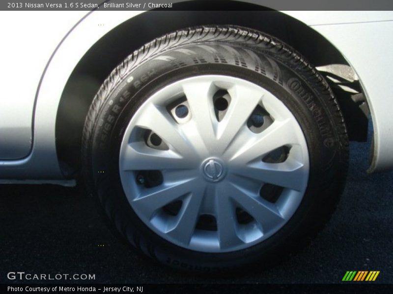 Brilliant Silver / Charcoal 2013 Nissan Versa 1.6 S Sedan
