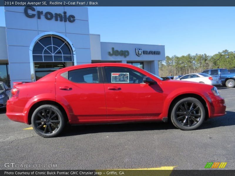 Redline 2-Coat Pearl / Black 2014 Dodge Avenger SE
