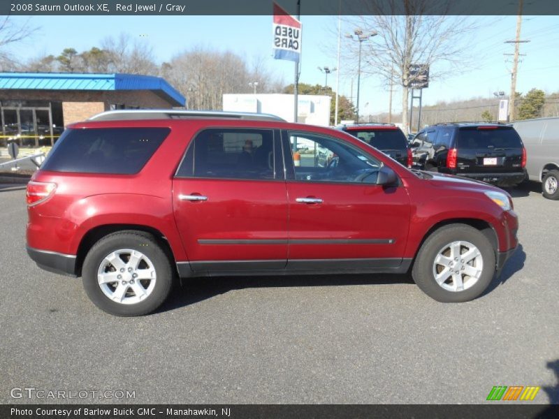 Red Jewel / Gray 2008 Saturn Outlook XE