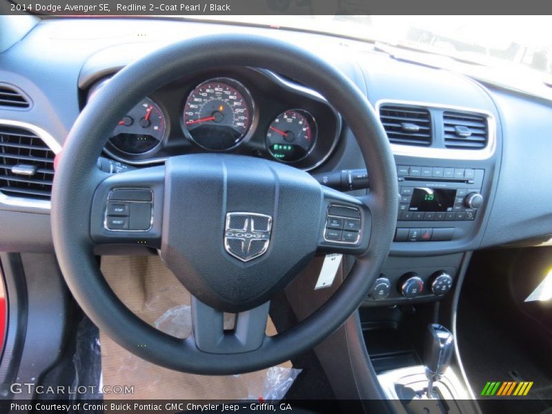 Redline 2-Coat Pearl / Black 2014 Dodge Avenger SE