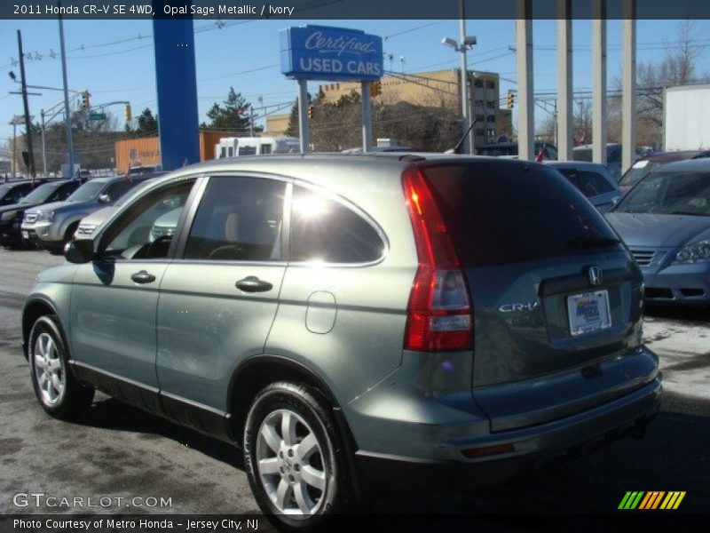 Opal Sage Metallic / Ivory 2011 Honda CR-V SE 4WD