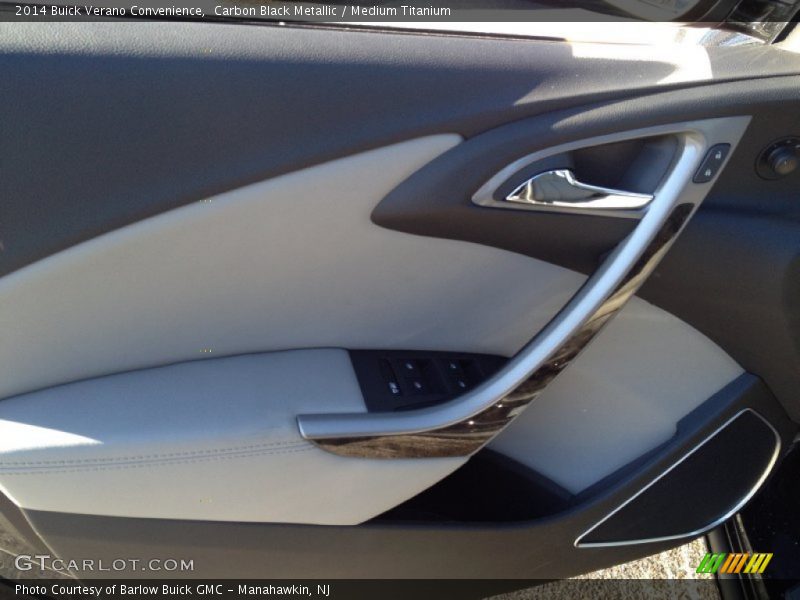 Carbon Black Metallic / Medium Titanium 2014 Buick Verano Convenience
