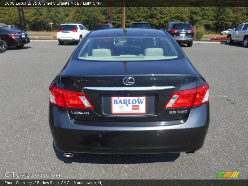 Smoky Granite Mica / Light Gray 2008 Lexus ES 350