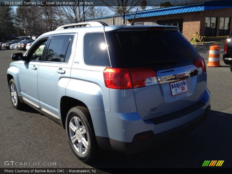 Silver Sky Metallic / Jet Black 2014 GMC Terrain SLE