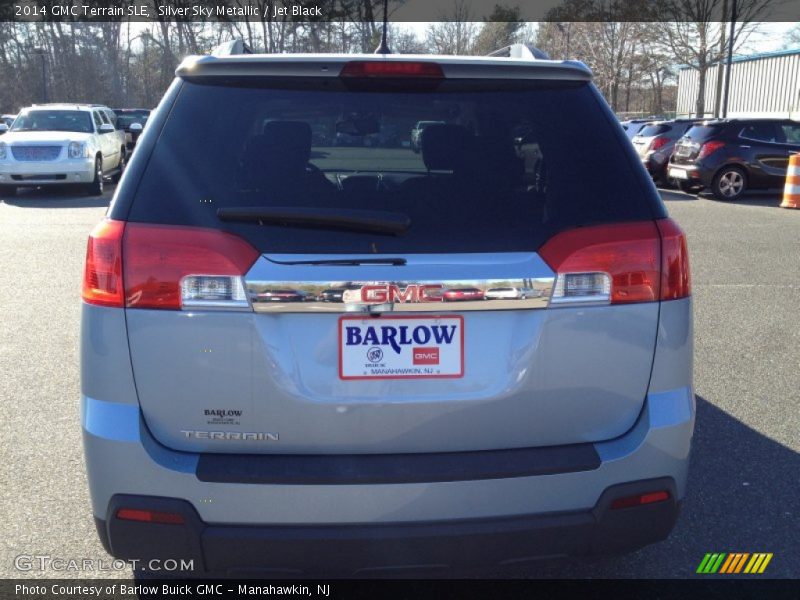 Silver Sky Metallic / Jet Black 2014 GMC Terrain SLE