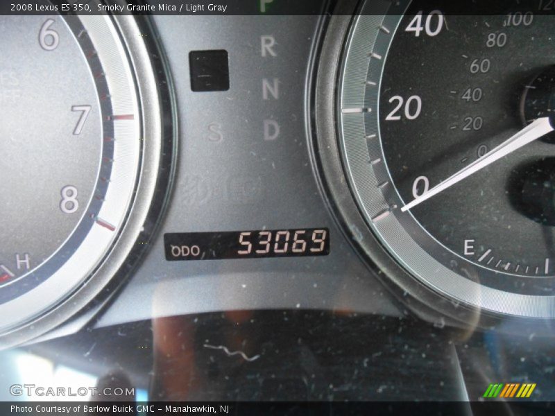 Smoky Granite Mica / Light Gray 2008 Lexus ES 350