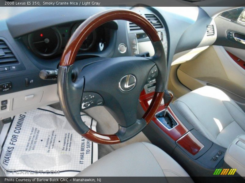 Smoky Granite Mica / Light Gray 2008 Lexus ES 350
