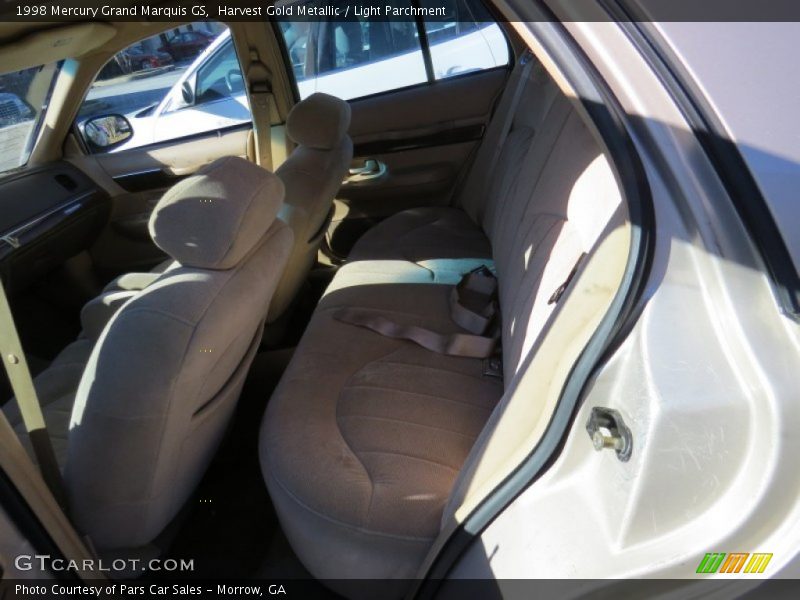 Harvest Gold Metallic / Light Parchment 1998 Mercury Grand Marquis GS