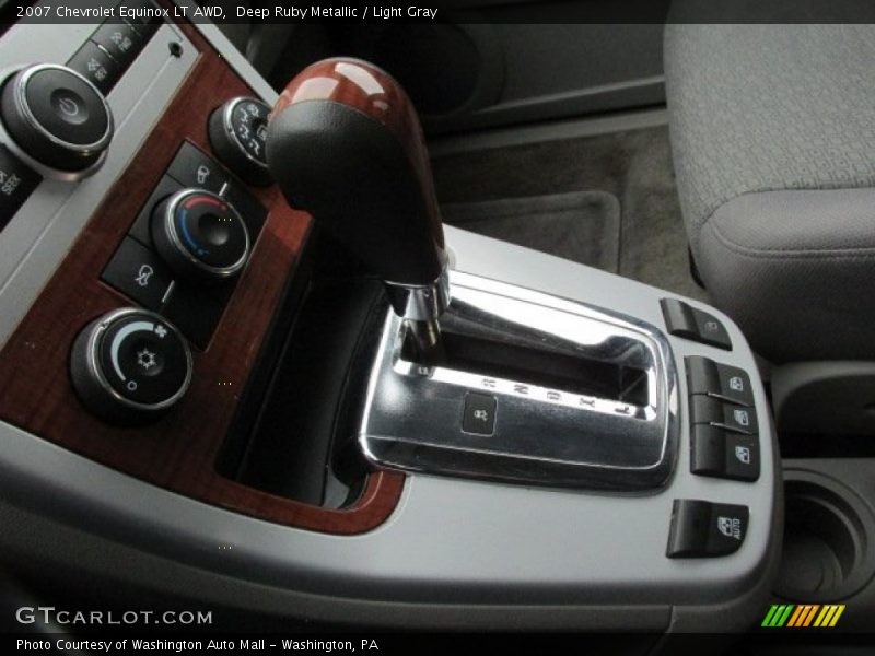 Deep Ruby Metallic / Light Gray 2007 Chevrolet Equinox LT AWD