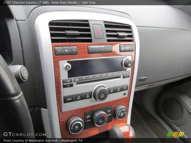 Deep Ruby Metallic / Light Gray 2007 Chevrolet Equinox LT AWD
